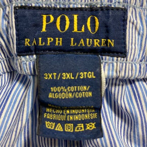 Polo Ralph Lauren Men's PJ Pants or Lounge Pants Elastic Waist Blue Gray, sz 3XL - Picture 3 of 10